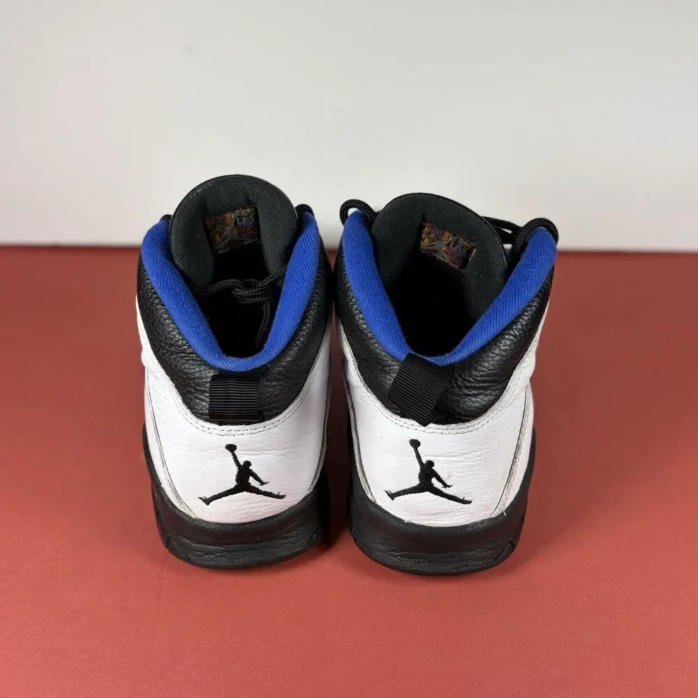 Nike Air Jordan 10 Retro Orlando 2018 White Blue 310805-108 Men's Size 10.5